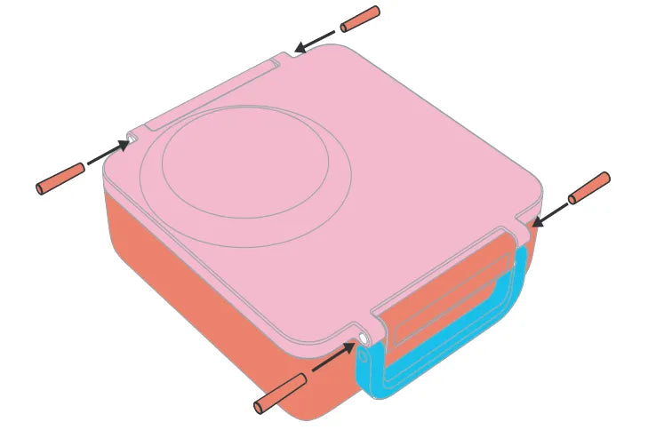OmieBox Latch and Hinge Pin (1 pin)